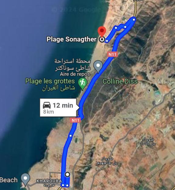 Bel Appart Mosta Mostaganem Exteriör bild
